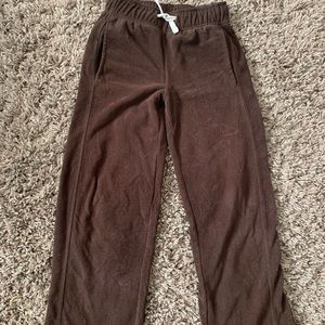Rare Gymboree Chocolate Brown Fleece Pants